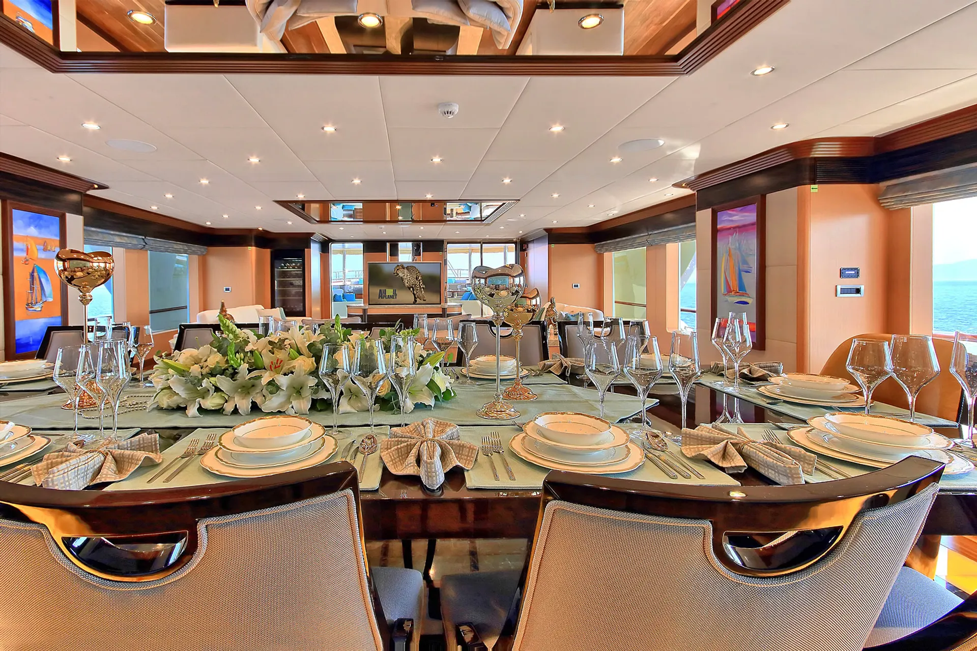 Meira yacht interior or exterior view