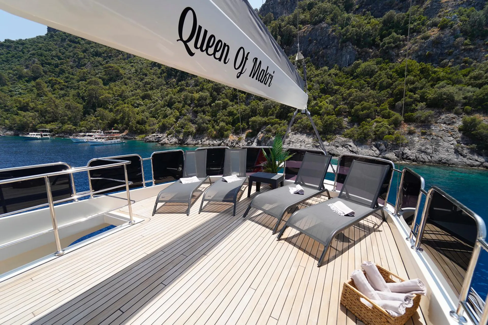 Queen Of Makri yacht interior or exterior view