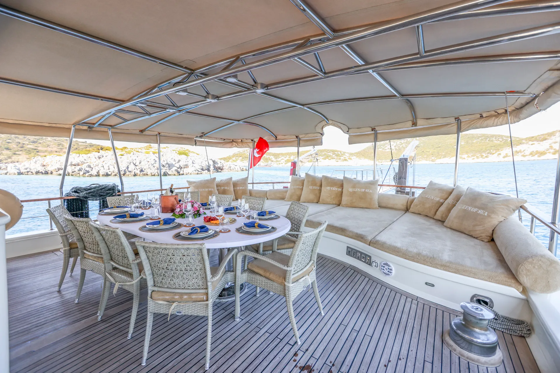 Queen Of Sea yacht interior or exterior view