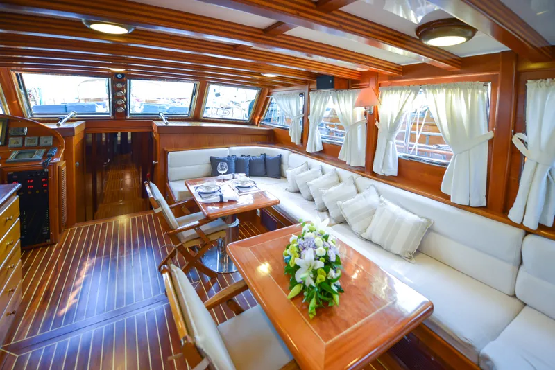 Ros Mare yacht interior or exterior view