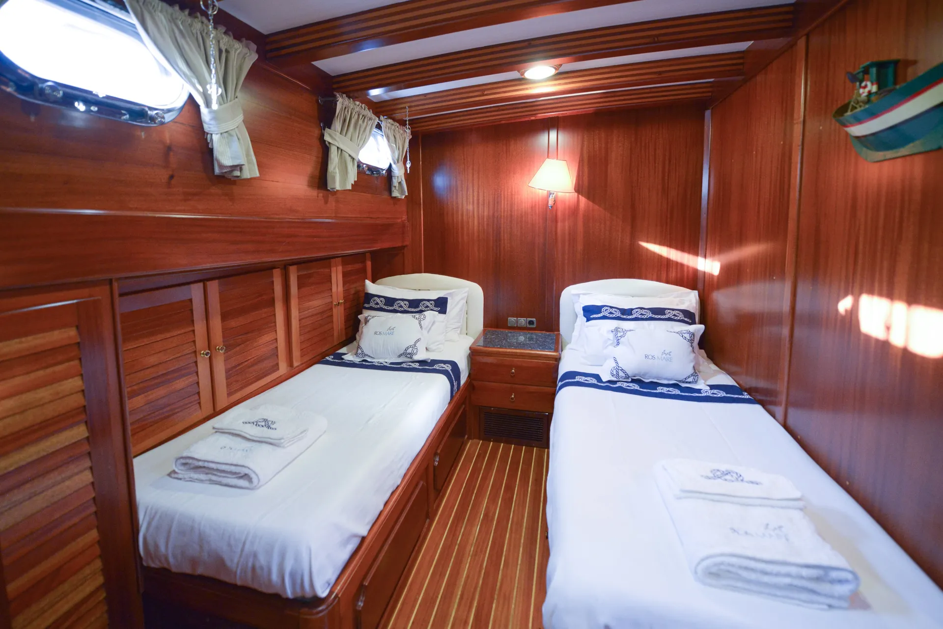 Ros Mare yacht interior or exterior view