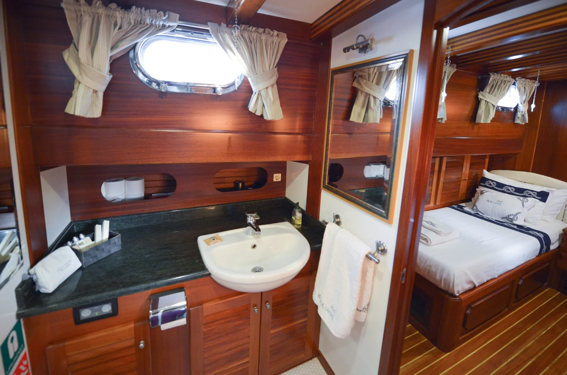Ros Mare yacht interior or exterior view