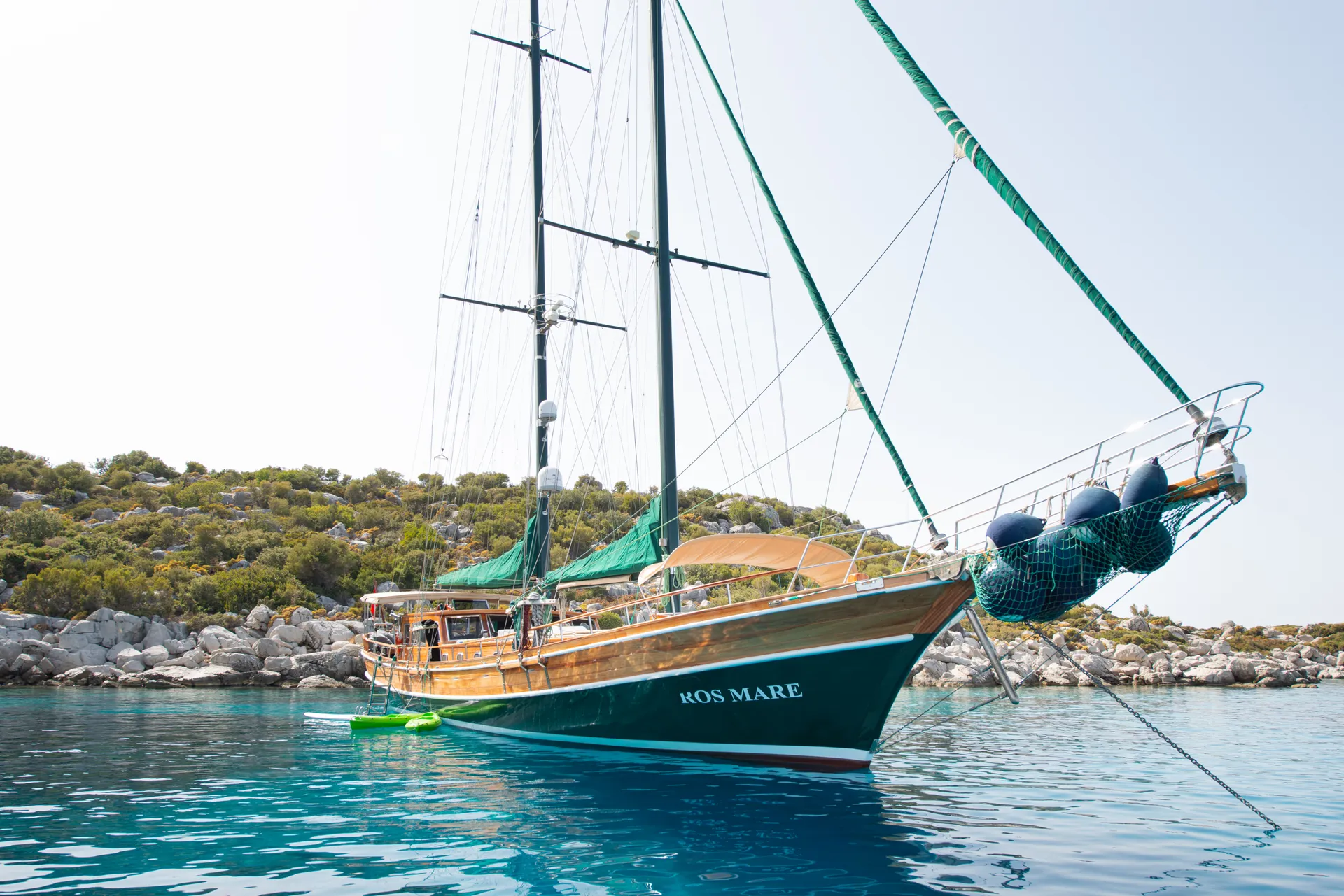 Ros Mare yacht interior or exterior view