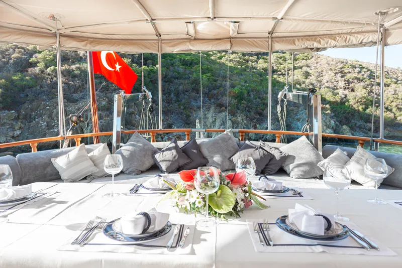 Ros Mare yacht interior or exterior view