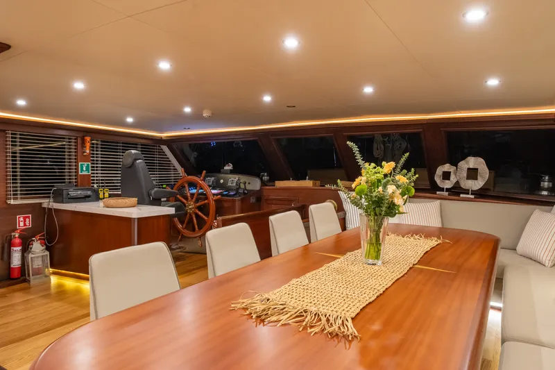 Virtuoso yacht interior or exterior view
