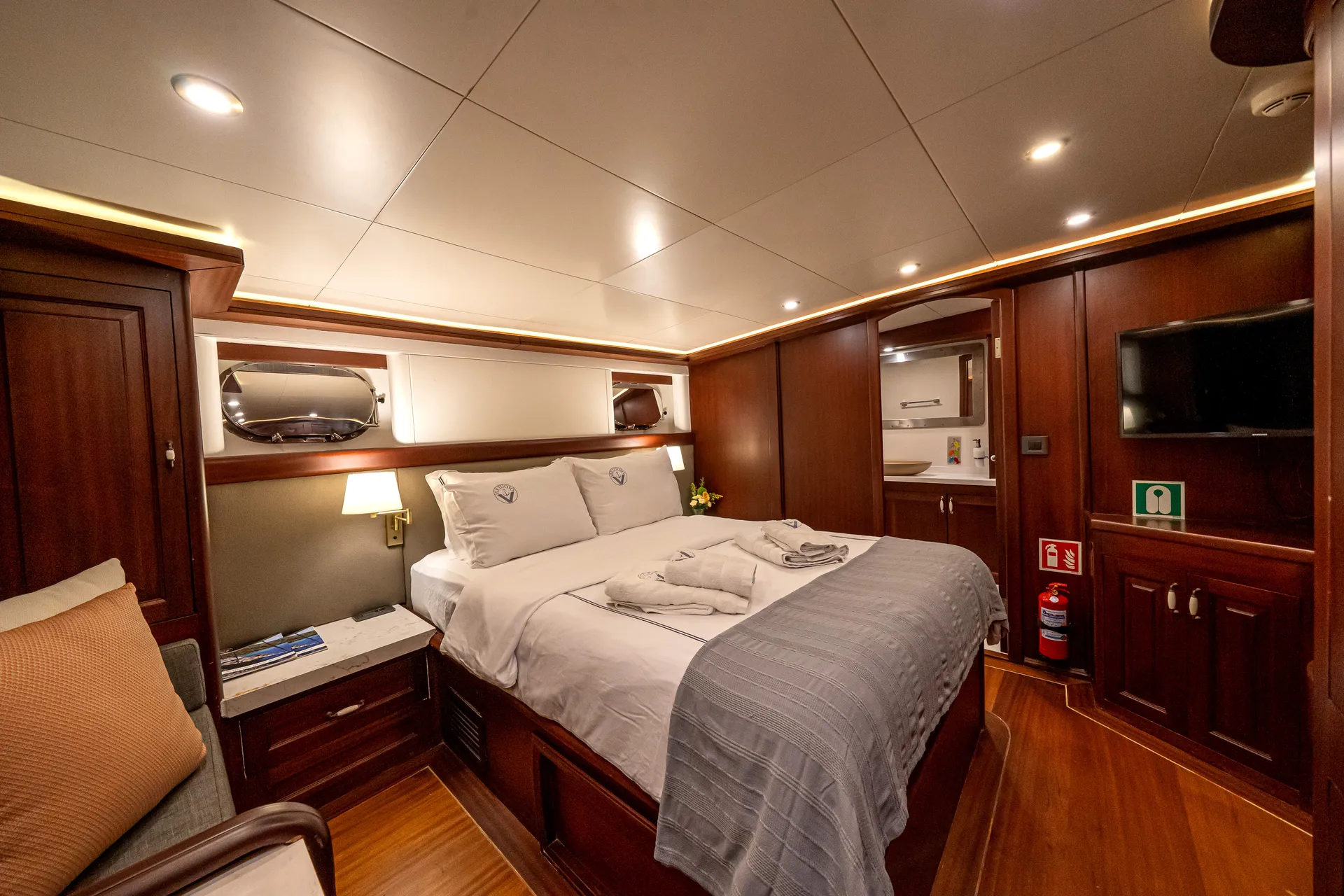 Virtuoso yacht interior or exterior view